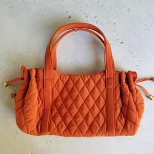 Vera Bradley Orange Quilted Bag - sm